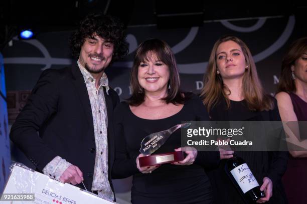 Actress Loles Leon attends the 'Pata Negra' awards at the Corral de la Moreria club on February 20, 2018 in Madrid, Spain.