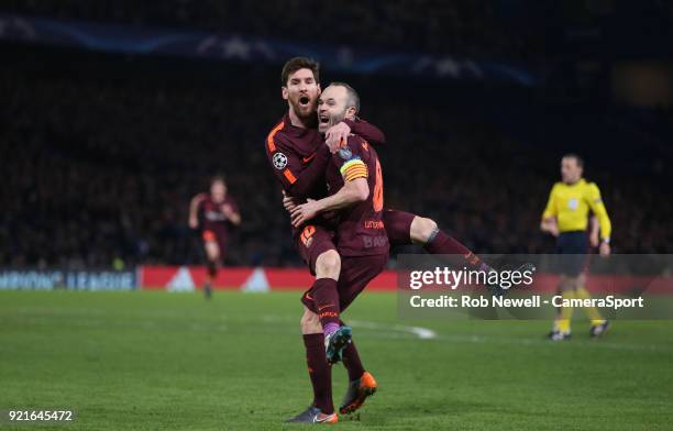 Barcelona Messi Iniesta Photos Photos and Premium High Res Pictures ...