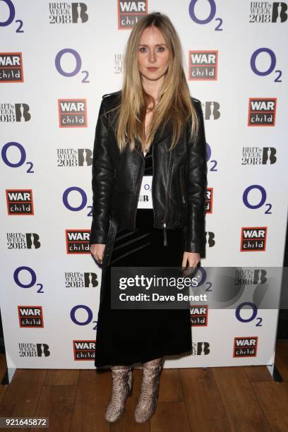 Diana Vickers attends as Alt-J perform an intimate set at The Garage as part of the War Child BRITs Week together with O2 gigs, to support children...