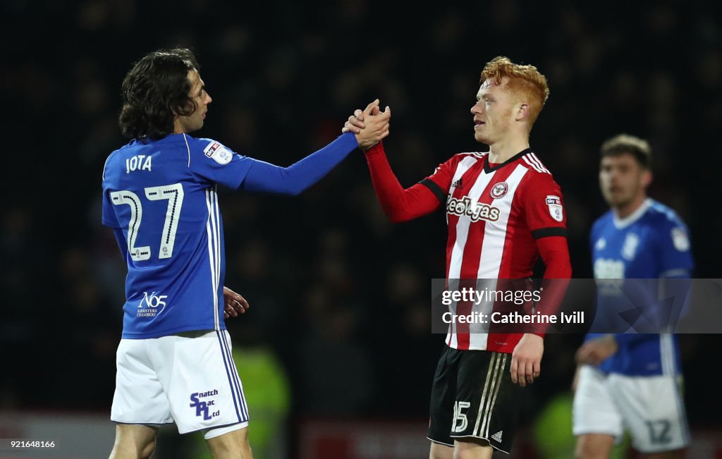 Brentford v Birmingham City - Sky Bet Championship