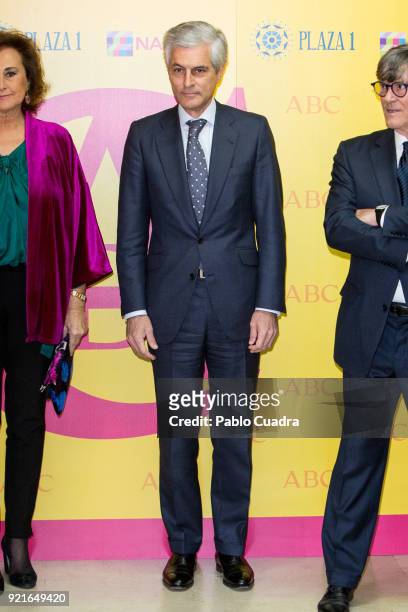 Adolfo Suarez Illana attends the 'Premio Taurino ABC' awards at the ABC Library on February 20, 2018 in Madrid, Spain.