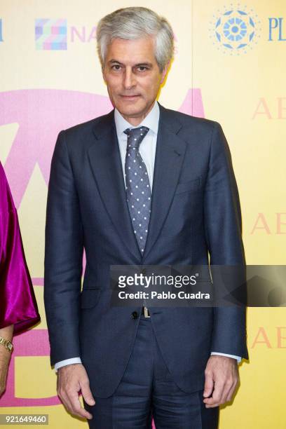 Adolfo Suarez Illana attends the 'Premio Taurino ABC' awards at the ABC Library on February 20, 2018 in Madrid, Spain.