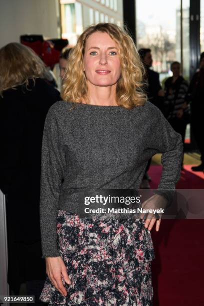 Maria Furtwaengler attends the Hessian Reception during the 68th Berlinale International Film Festival on February 20, 2018 in Berlin, Germany.