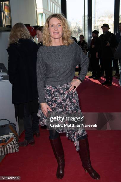 Maria Furtwaengler attends the Hessian Reception during the 68th Berlinale International Film Festival on February 20, 2018 in Berlin, Germany.