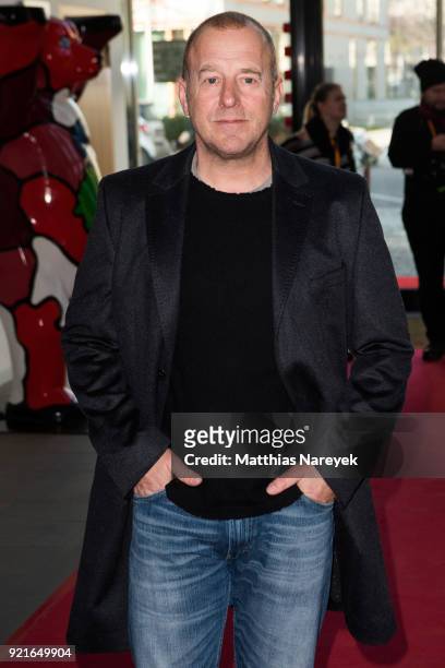 Heino Ferch attends the Hessian Reception during the 68th Berlinale International Film Festival on February 20, 2018 in Berlin, Germany.