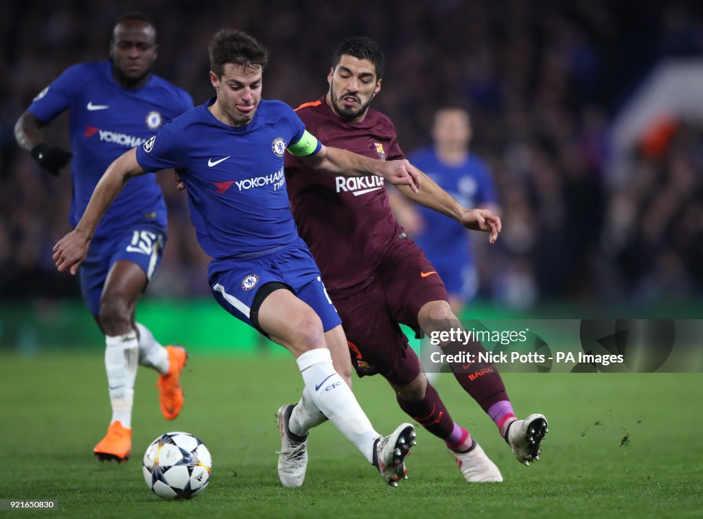 Chelsea v Barcelona - UEFA Champions League - Round of Sixteen - First Leg - Stamford Bridge