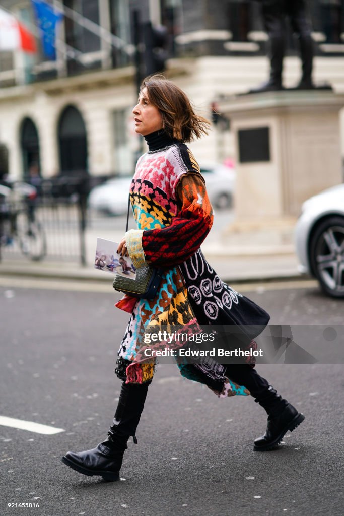 Street Style - LFW February 2018