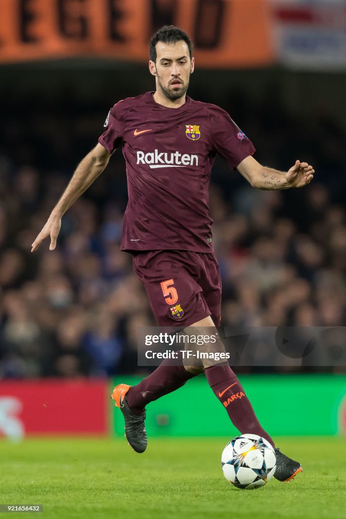 Chelsea FC v FC Barcelona - UEFA Champions League Round of 16: First Leg