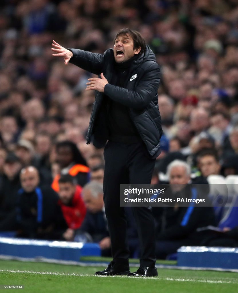 Chelsea v Barcelona - UEFA Champions League - Round of Sixteen - First Leg - Stamford Bridge