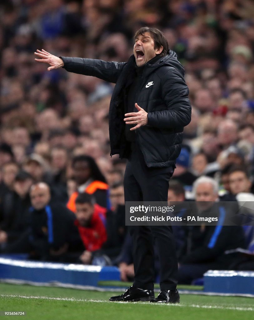 Chelsea v Barcelona - UEFA Champions League - Round of Sixteen - First Leg - Stamford Bridge