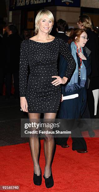 Jenni Falconer attends the Gala screening of 'The Boys Are Back' during The Times BFI London Film Festival at Vue West End on October 21, 2009 in...