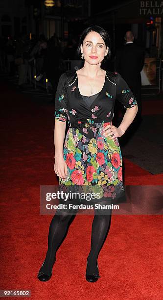 Laura Fraser attends the Gala screening of 'The Boys Are Back' during The Times BFI London Film Festival at Vue West End on October 21, 2009 in...