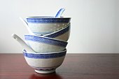 Oriental soup bowls -- Victoriana series