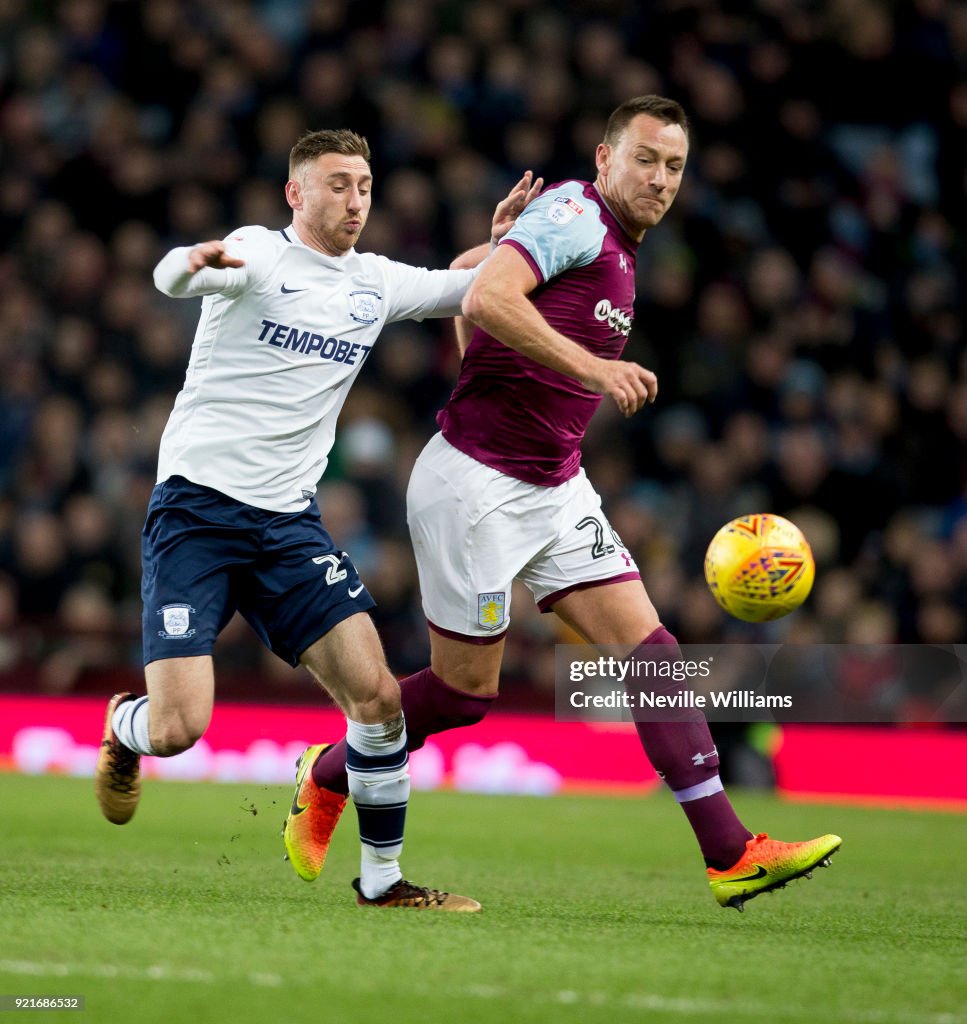 Aston Villa v Preston North End - Sky Bet Championship