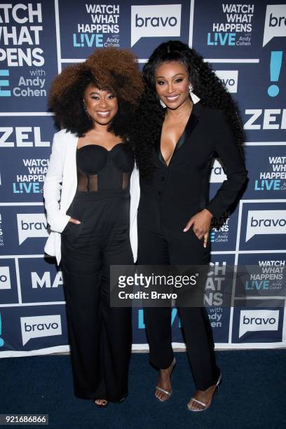 Pictured : Phoebe Robinson and Cynthia Bailey --