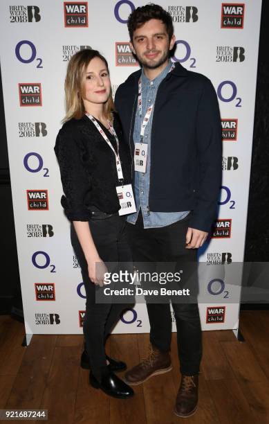 Laura Carmichael and Michael Fox attend as Alt-J perform an intimate set at The Garage as part of the War Child BRITs Week together with O2 gigs, to...
