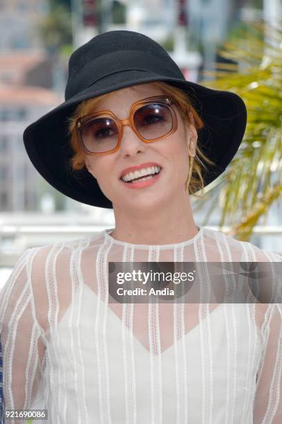 68th Cannes Film Festival. American actress Parker Posey posing during a photocall for the film 'Irrational Man' on .