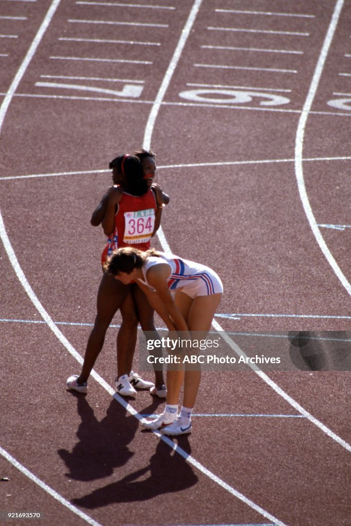 Women's Track 100 Metres Competition At The 1984 Summer Olympics