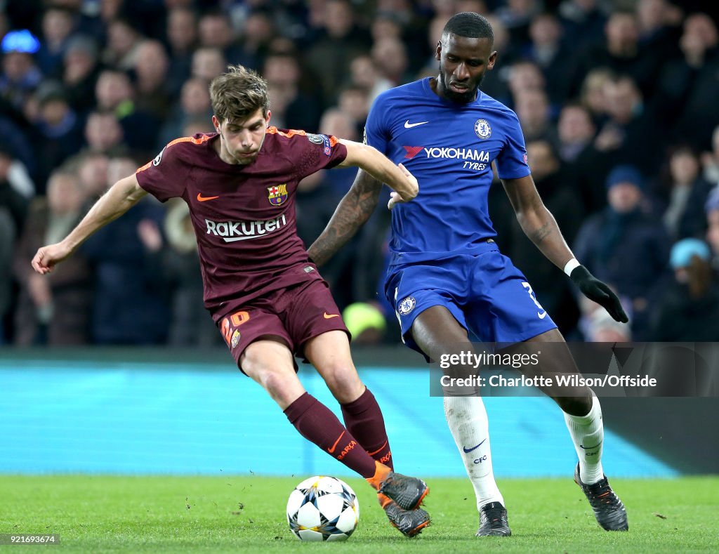 Chelsea FC v FC Barcelona - UEFA Champions League Round of 16: First Leg