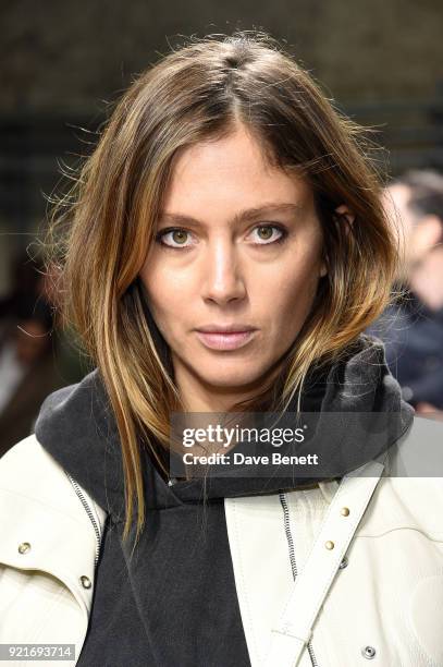 Quentin Jones attends the Isa Arfen show during London Fashion Week February 2018 at Eccleston Place on February 20, 2018 in London, England.