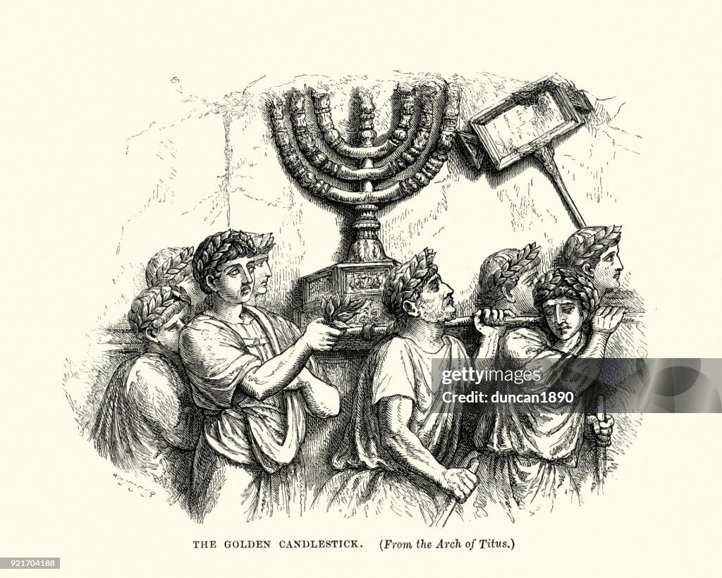 Menorah of the Temple from the Arch of Titus
