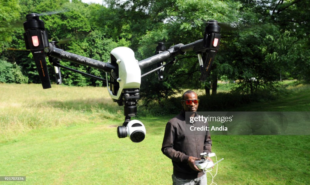 Drone of the Cinemaerien company.