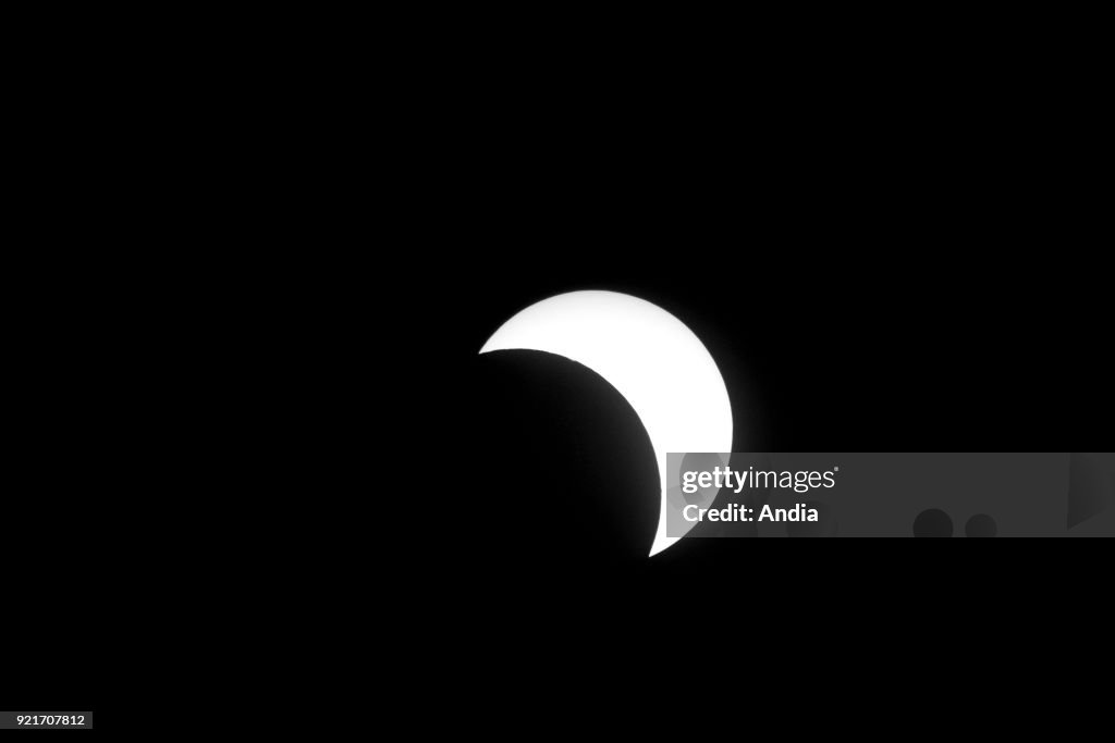 Observation of a solar eclipse.
