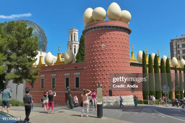 Spain, Catalonia, Figueres: Dali Theatre-Museum.