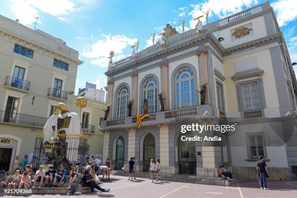 Spain, Catalonia, Figueres: Dali Theatre-Museum.