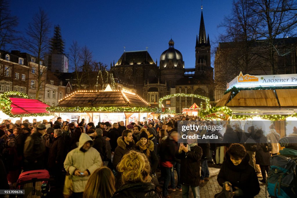 Aachen, Christmas Market.