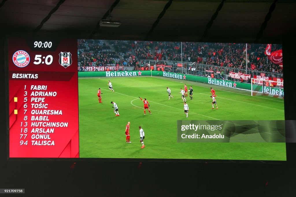 FC Bayern Munich vs Besiktas - UEFA Champions League