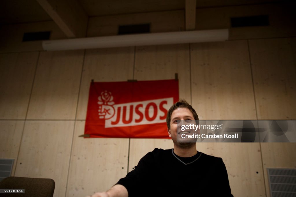 Jusos Anti-Coalition Tour Continues In Berlin