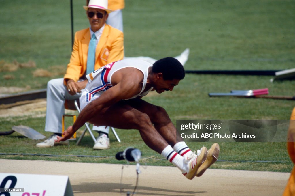 Men's Decathlon Long Jump Competition At The 1984 Summer Olympics