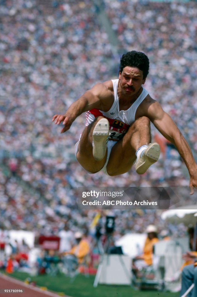 Men's Decathlon Long Jump Competition At The 1984 Summer Olympics