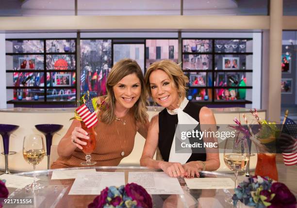 Jenna Bush Hager and Kathie Lee Gifford on Tuesday, Feb. 20, 2018 --