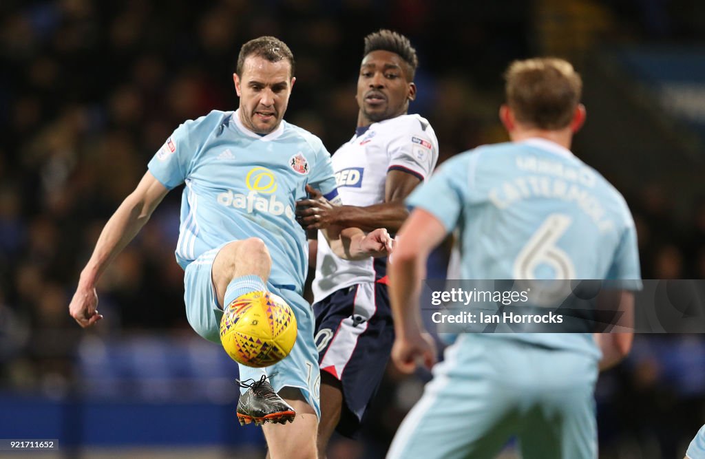 Bolton Wanderers v Sunderland - Sky Bet Championship