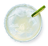 Glass of Margarita cocktail