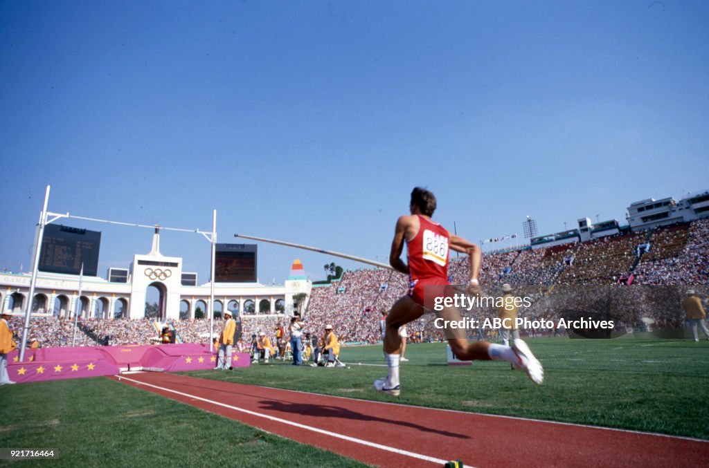 Men's Decathlon Pole Vault Competition At The 1984 Summer Olympics