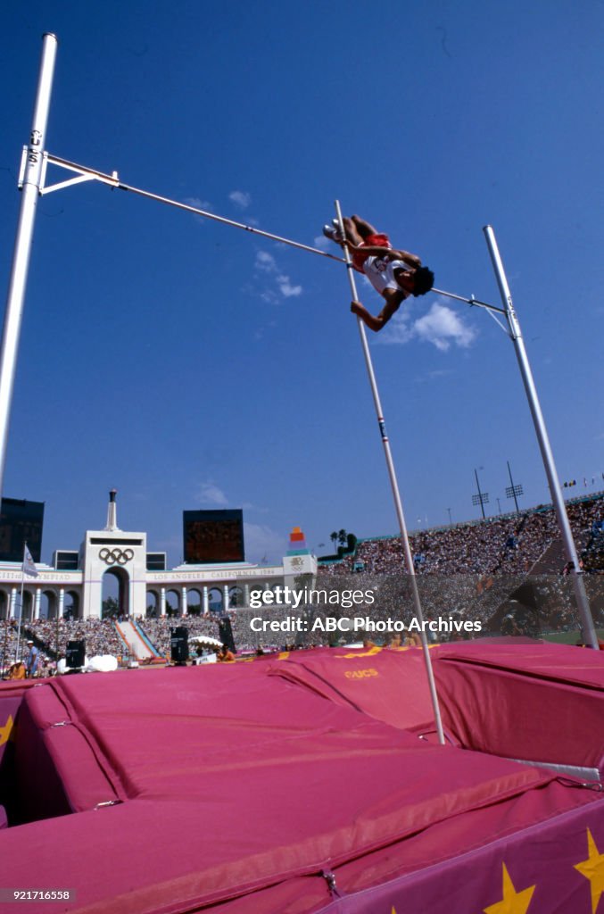 Men's Decathlon Pole Vault Competition At The 1984 Summer Olympics