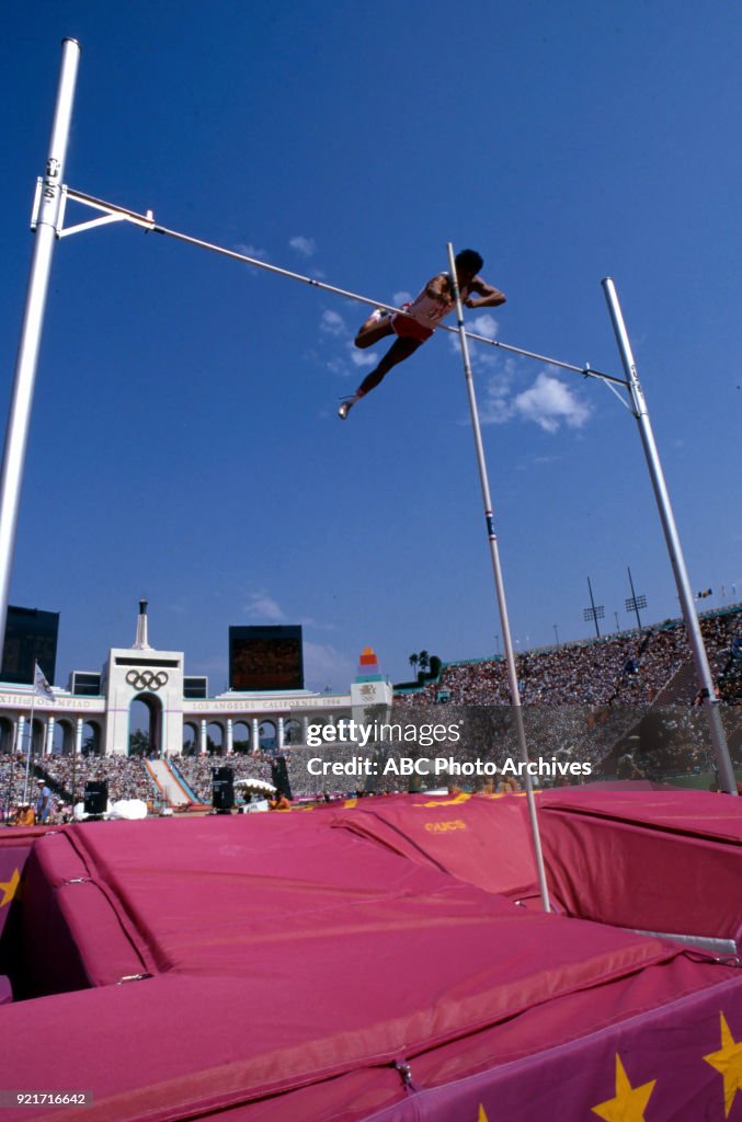 Men's Decathlon Pole Vault Competition At The 1984 Summer Olympics