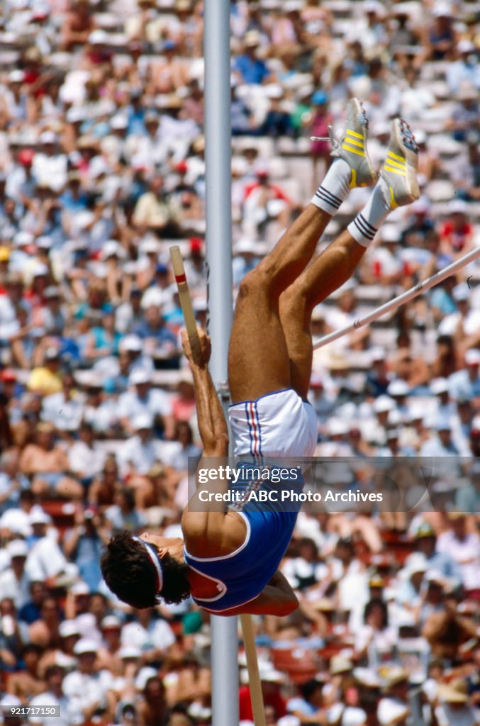 Men's Decathlon Pole Vault Competition At The 1984 Summer Olympics