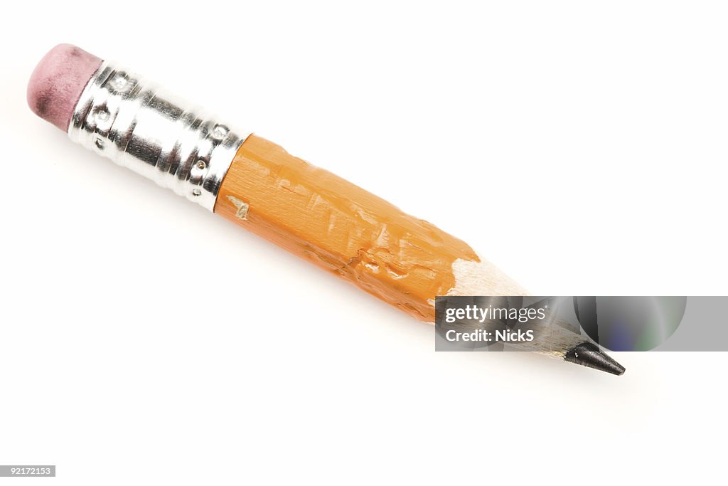 Short Chewed Pencil