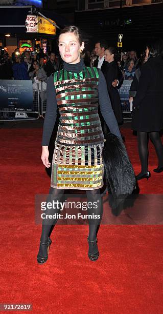Camilla Rutherford attends the Gala screening of 'The Boys Are Back' during The Times BFI London Film Festival at Vue West End on October 21, 2009 in...