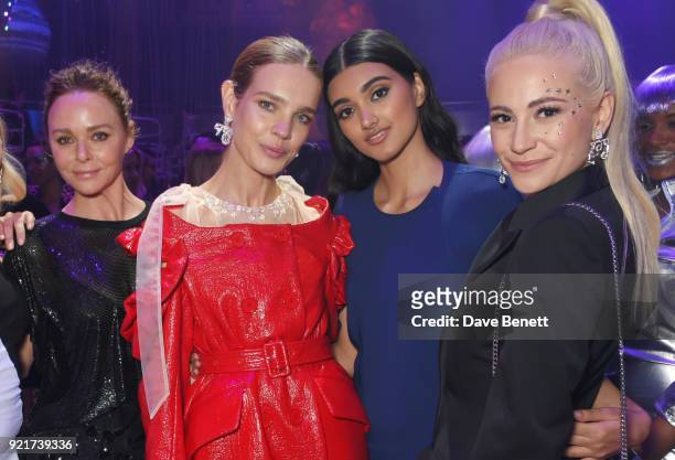 Stella McCartney, Natalie Vodianova, Neelam Gill and Pixie Lott attend the Naked Heart Foundation's Fabulous Fund Fair at The Roundhouse on February...