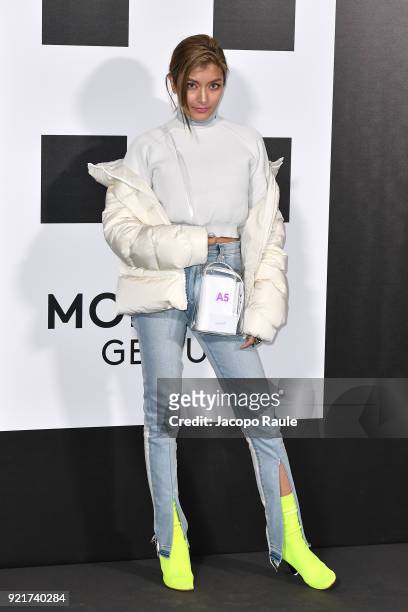 Rola is seen at the Moncler Genius event during Milan Fashion Week Fall/Winter 2018/19 on February 20, 2018 in Milan, Italy.