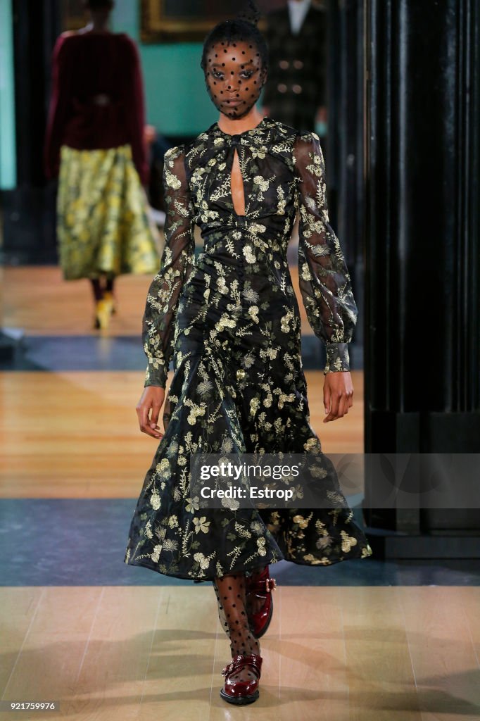 ERDEM - Runway - LFW February 2018