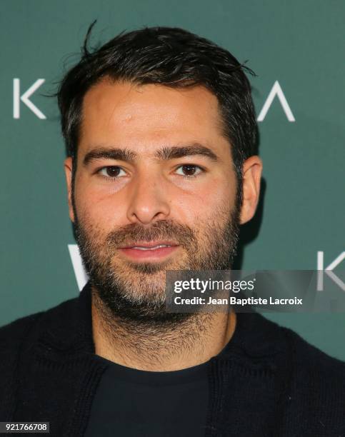 Jonathan Simkhai arrives to the Council of Fashion Designers of America luncheon held at Chateau Marmont on February 20, 2018 in Los Angeles,...