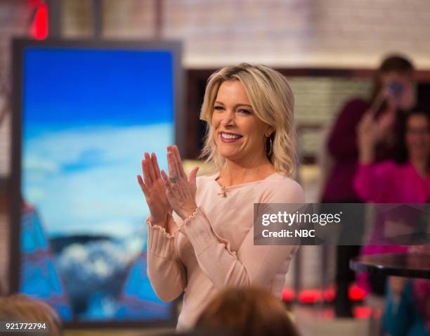Pictured: Megyn Kelly on Tuesday, February 20, 2018 --