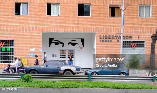 Venezuela, Santiago de Leon de Caracas: buildings constructed within the framework of the 'Gran Mision Vivienda Venezuela' governmental program...