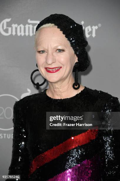 Costume designer Lou Eyrich attends the Costume Designers Guild Awards at The Beverly Hilton Hotel on February 20, 2018 in Beverly Hills, California.